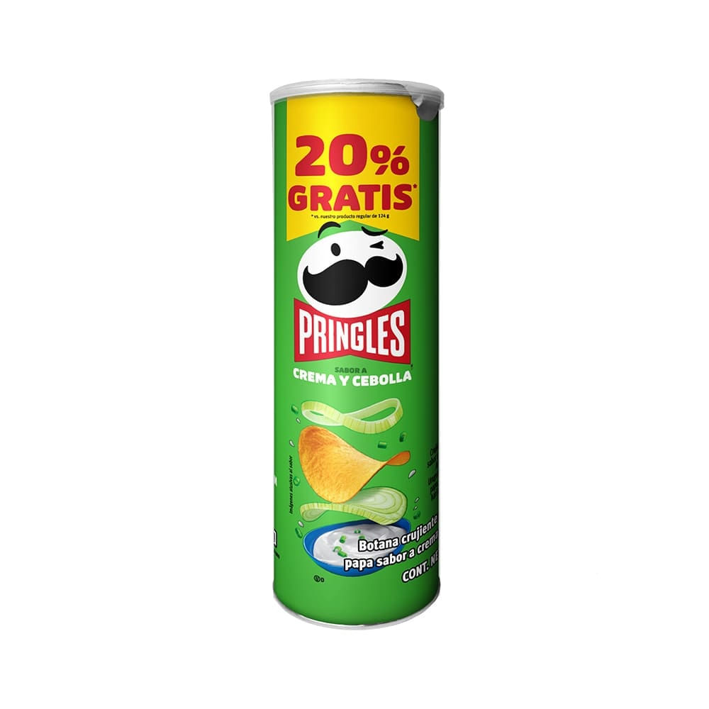 Papalinas Crema Y Cebolla Pringles