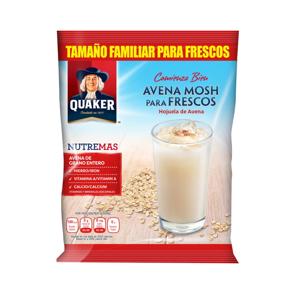 Avena Hojuelas Para Fresco Quaker
