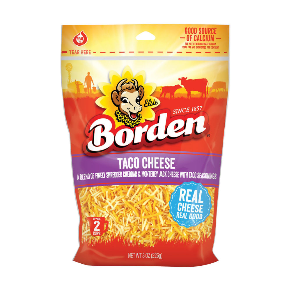 Queso Rallado Taco Blend Borden