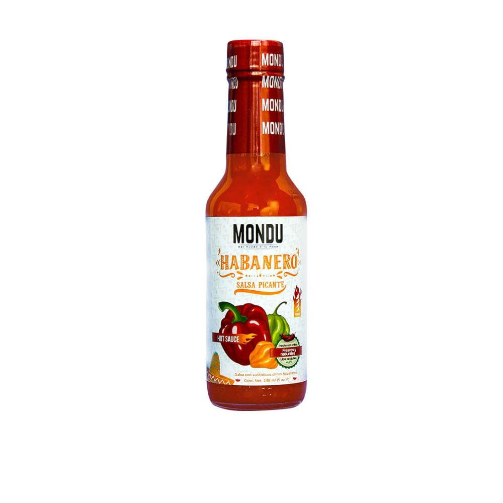 Salsa Picante Habanero Mondu