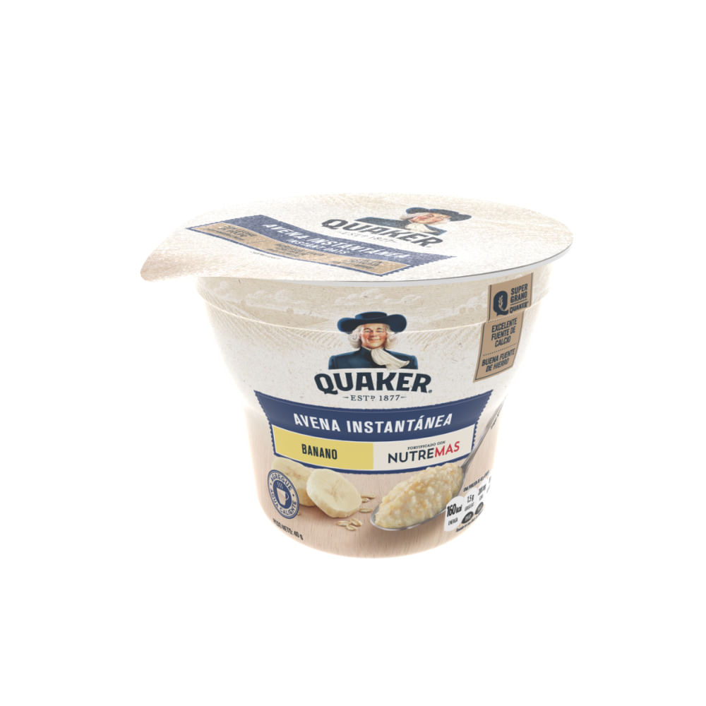 Avena Hojuelas Instantánea Banano Quaker