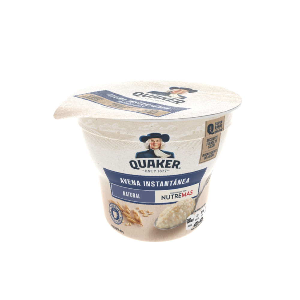 Avena Hojuelas Instantánea Canela Quaker