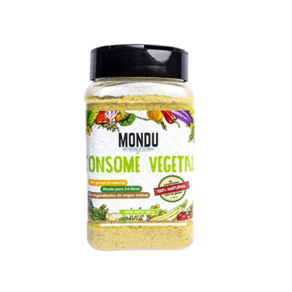 Consomé Vegetal Mondu Bote