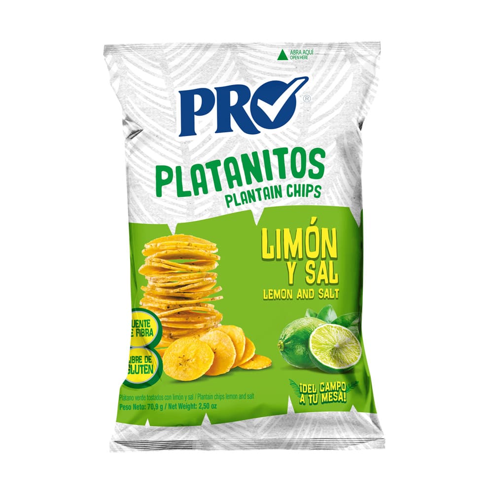 Plataninas Limón Y Sal Pro