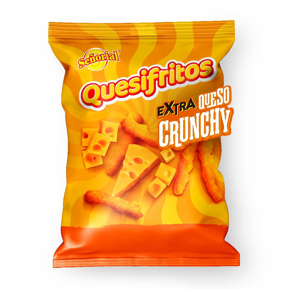 Boquitas Quesifritos Extra Queso Crunchy Señorial