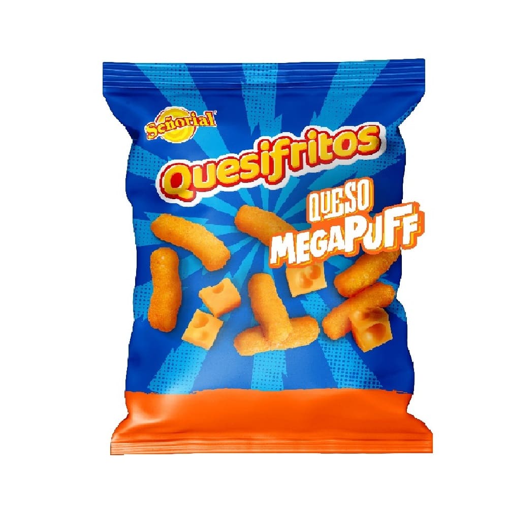 Boquitas Quesifritos Queso Mega Puff Señorial