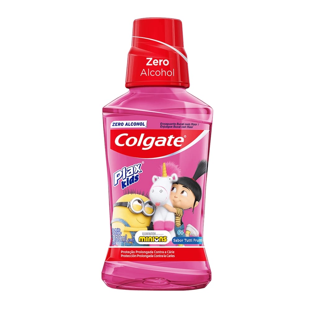 Enjuague Plax Kids Tutti Fruti Colgate