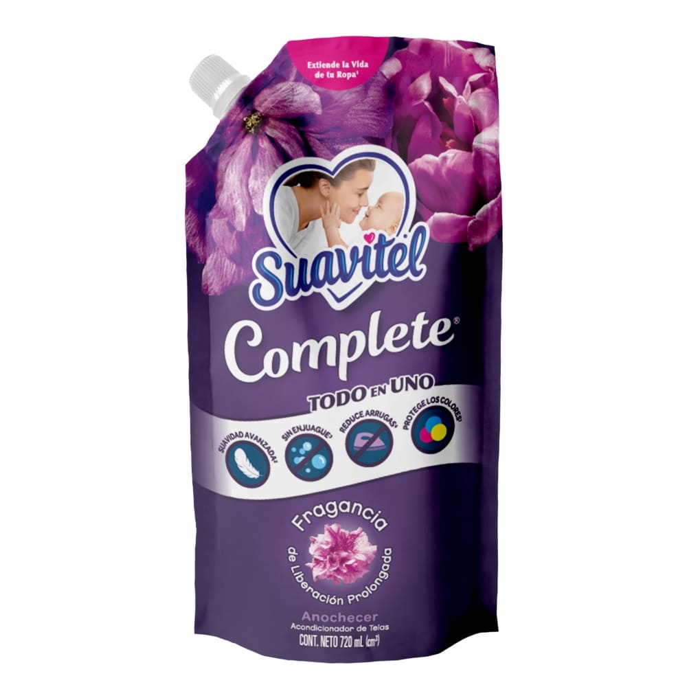 Suavizante Anochecer Complete Suavitel Doypack