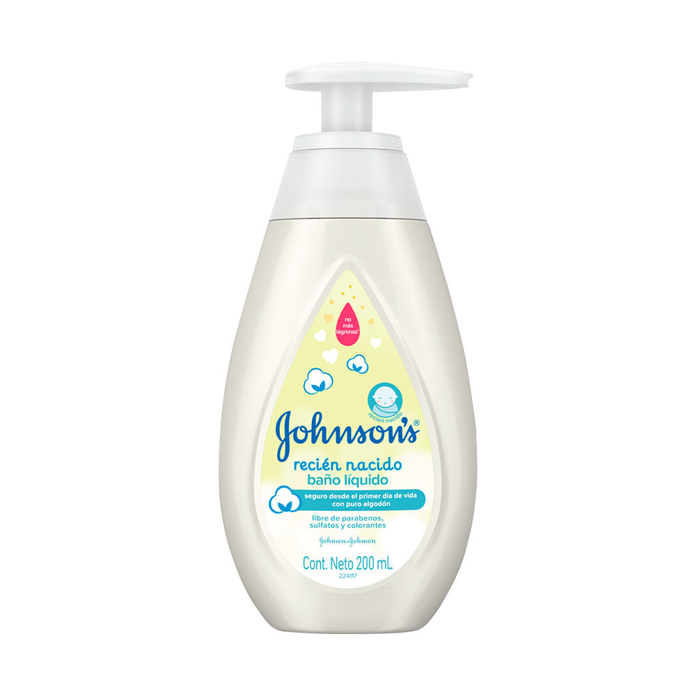 Jabón Líquido Recién Nacido Johnsons Baby