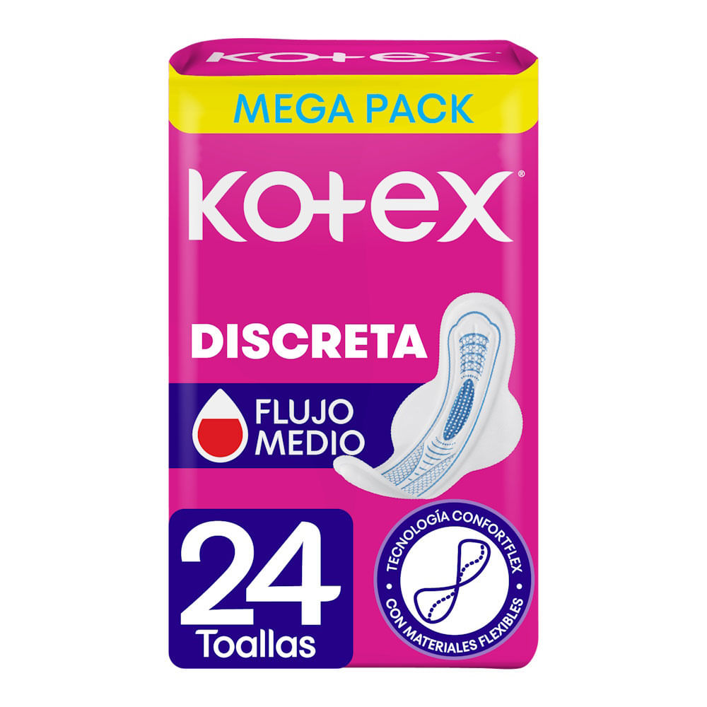 Toalla Femenina Discreta Kotex