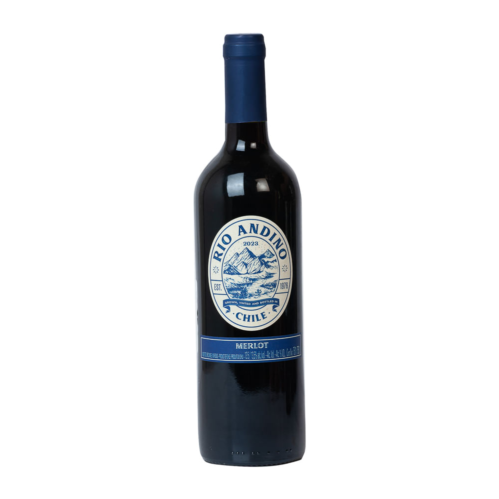 Vino Tinto Merlot Rio Andino