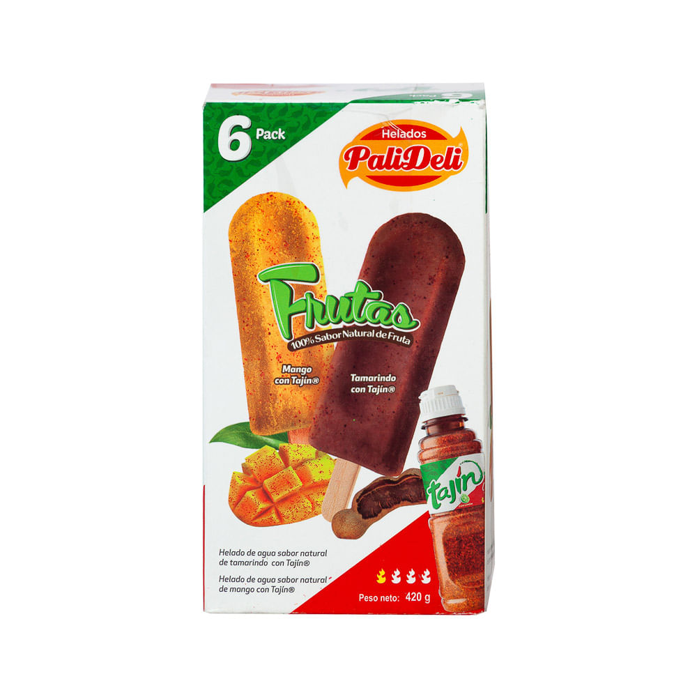 Paleta Fruta Con Tajín Palideli