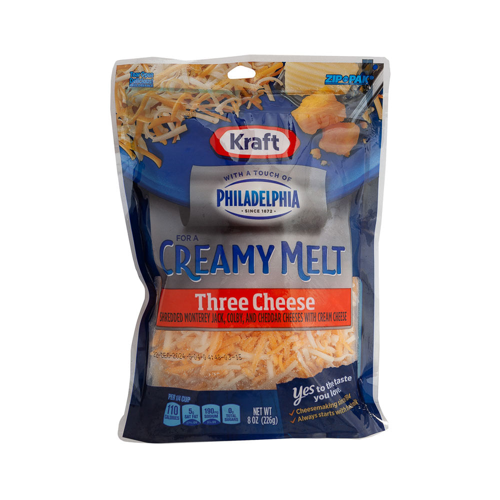 Queso Rallado Philadelphia Cramy Melt Kraft