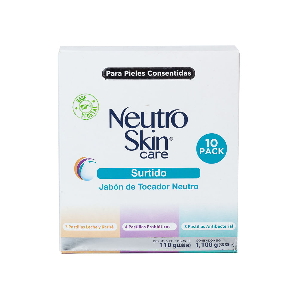 Jabón Pastilla Surtido Neustroskin 10 Pack