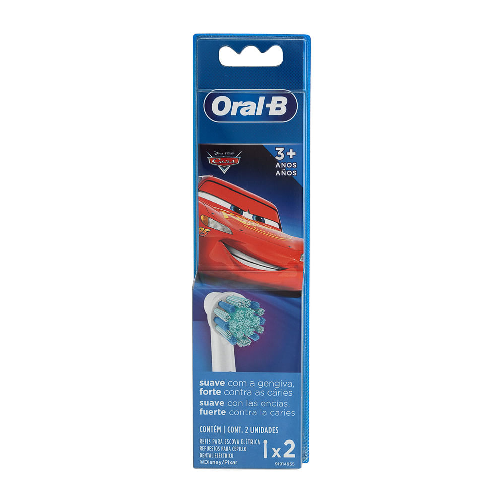 cepillo dental eléctrico cars repuesto oral b