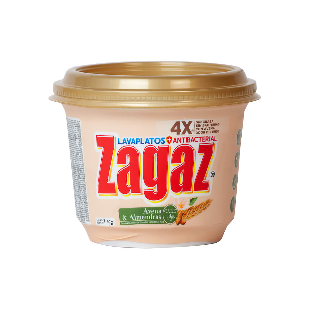 Lavaplatos Crema Avena & Almendras Zagaz
