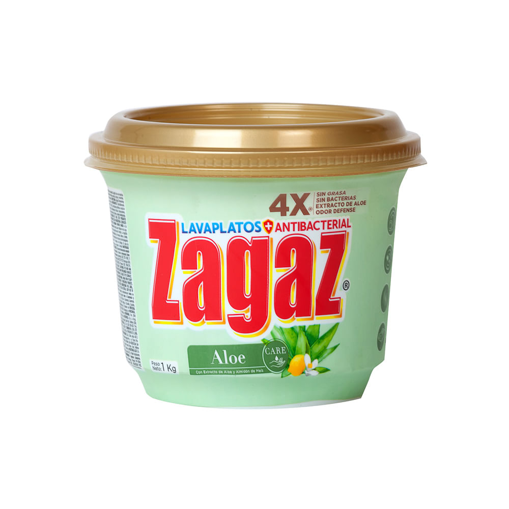 Lavaplatos Crema Aloe Zagaz