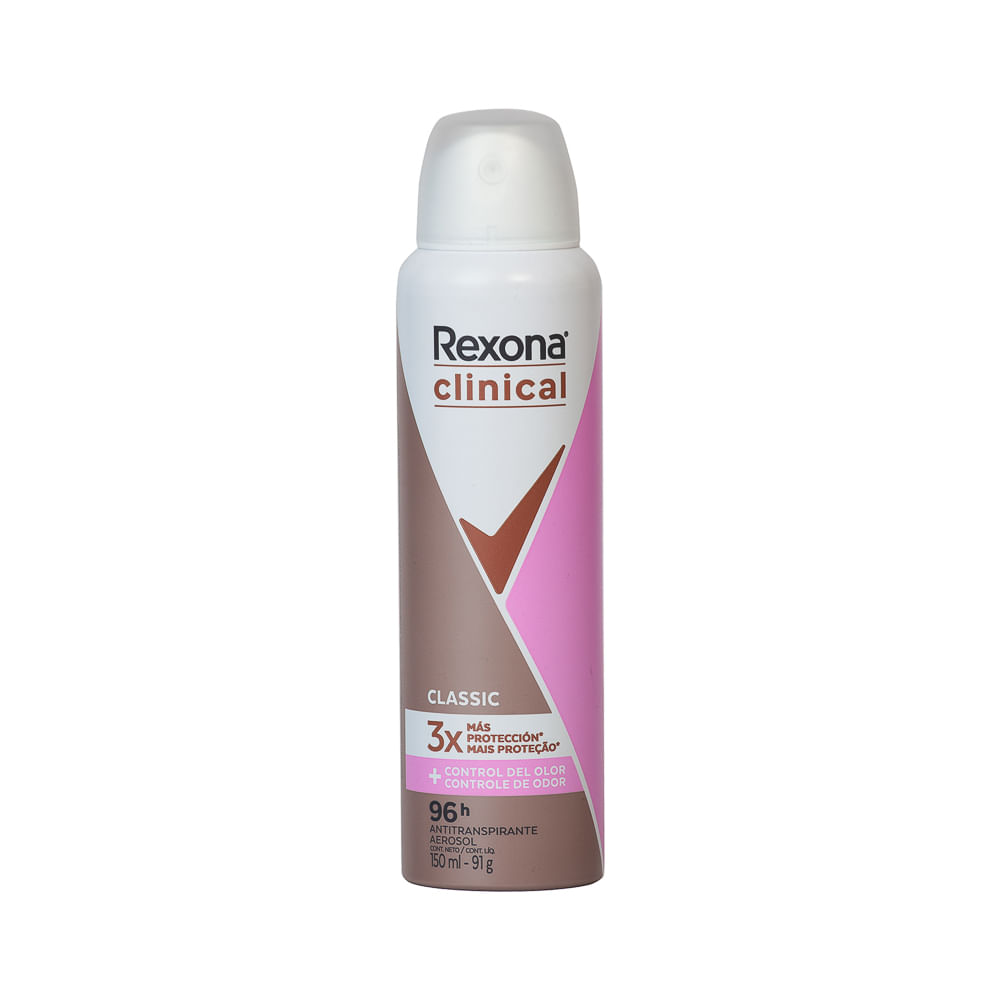Desodorante Dama Classic Clinical Rexona Aerosol