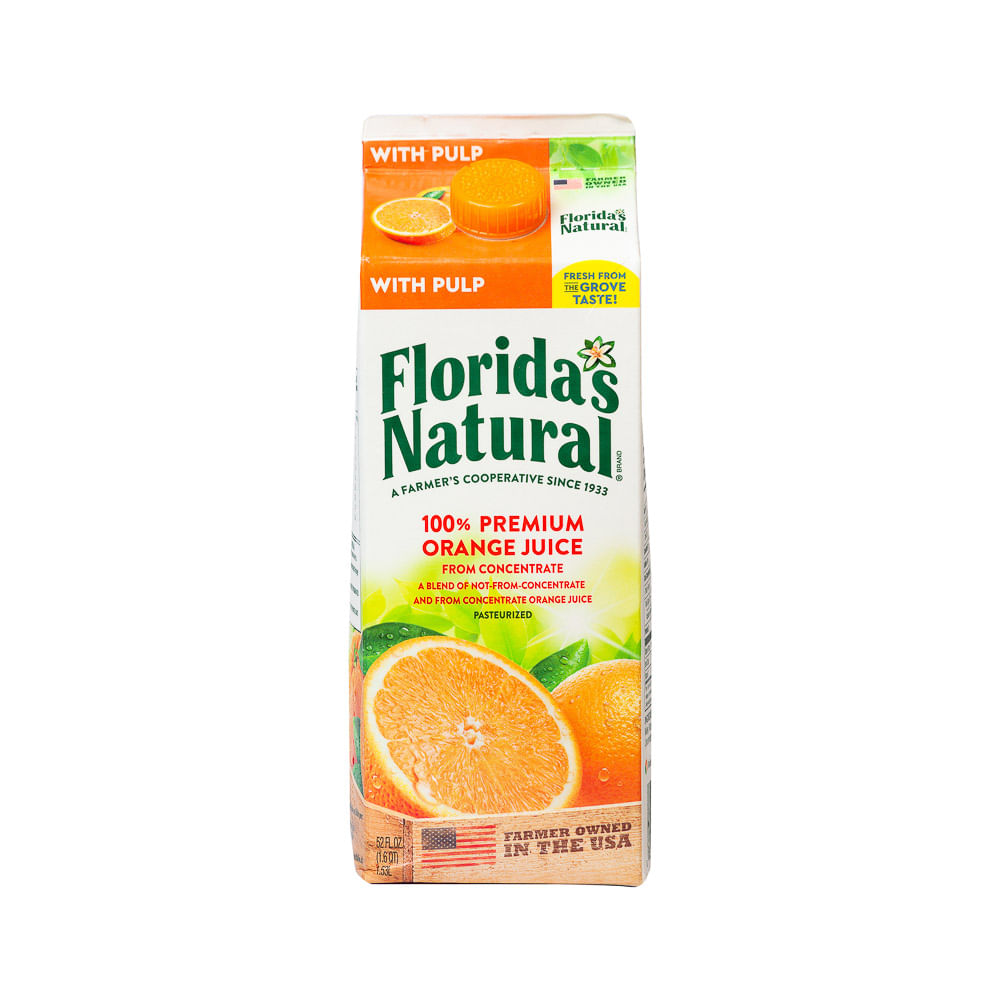 Floridas Naranja Con Pulpa