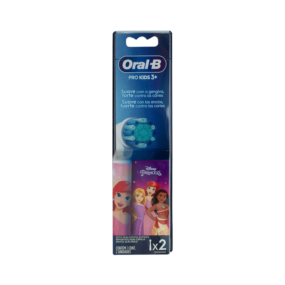 Cepillo Dental Eléctrico Princesas Repuesto Oral B