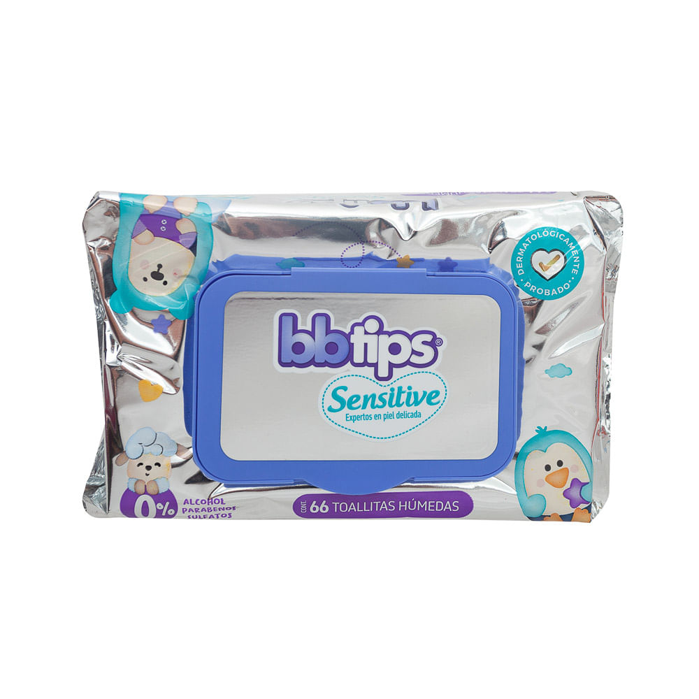 Toallas Húmedas Sensitive Bbtips