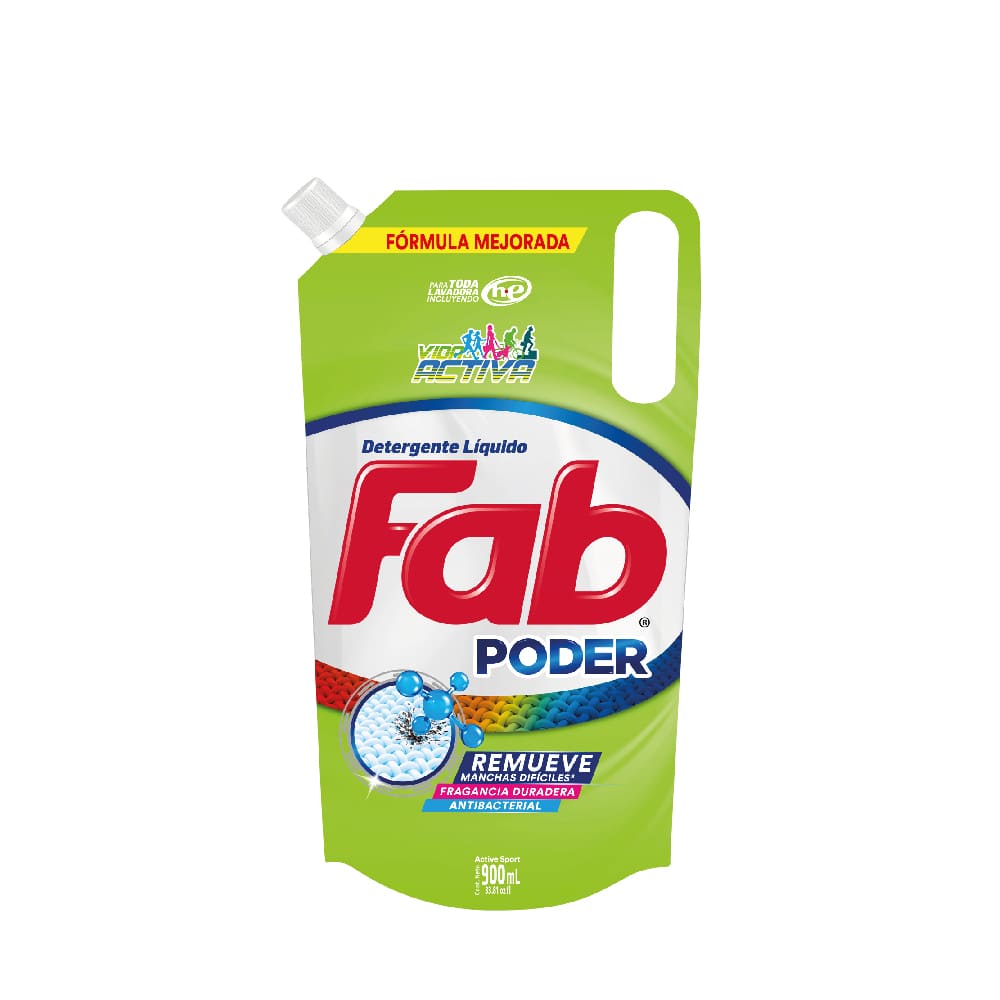 Detergente Líquido Active Sport Fab 3