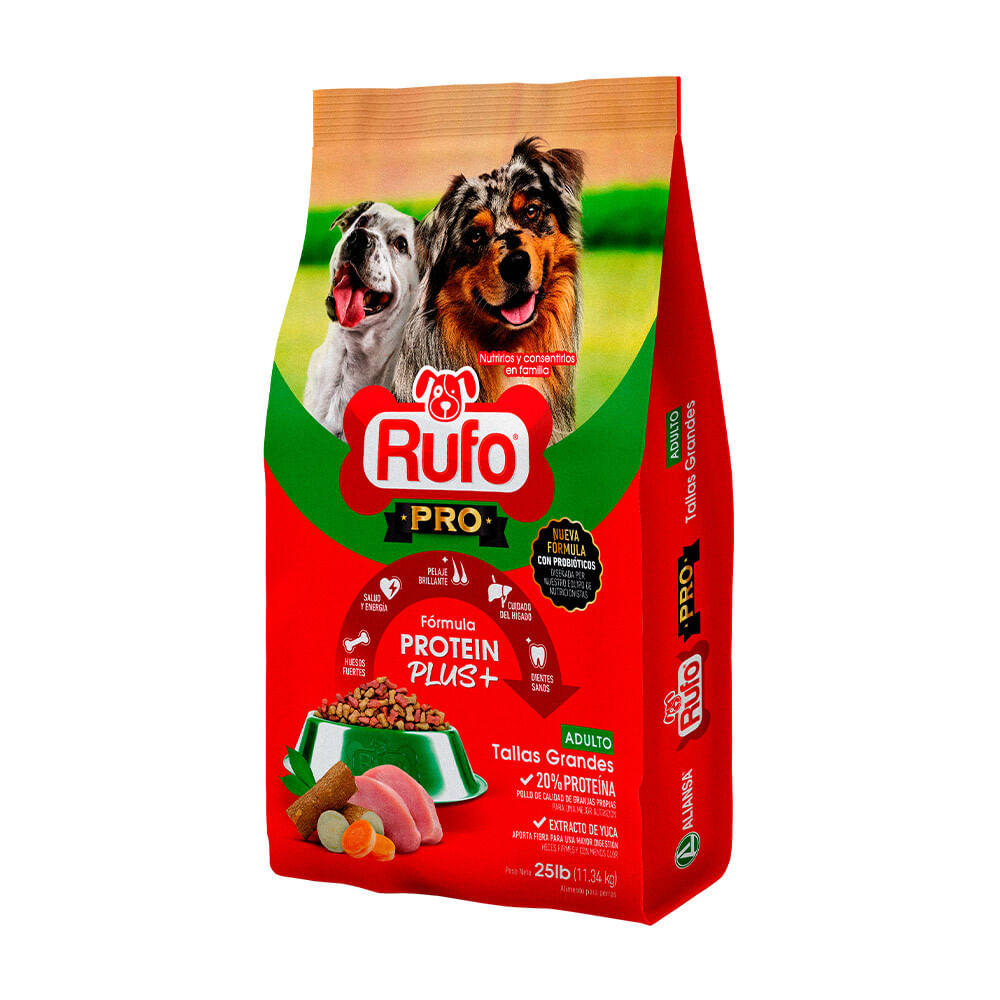 Alimento Perro Grande Proteín Plus Pollo Rufo Pro