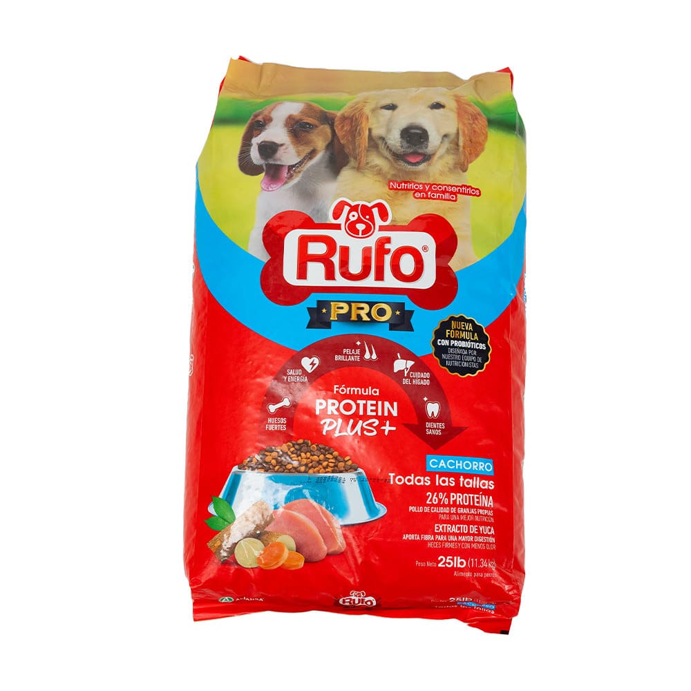 Alimento Perro Cachorro Proteín Plus Pollo Rufo Pro