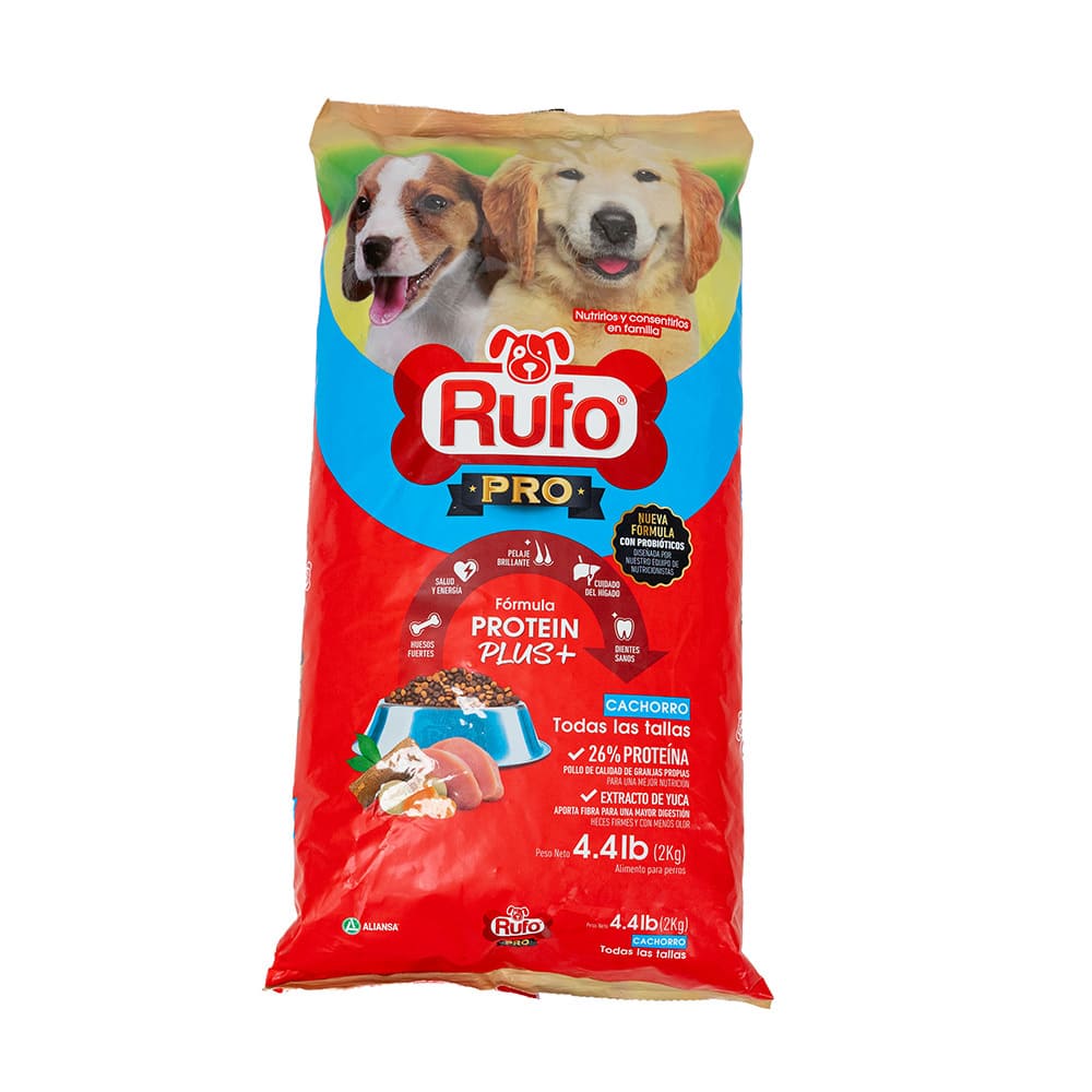 Alimento Perro Cachorro Proteín Plus Pollo Rufo Pro