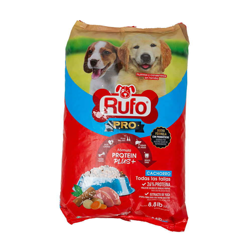 Alimento Perro Cachorro Proteín Plus Pollo Rufo Pro