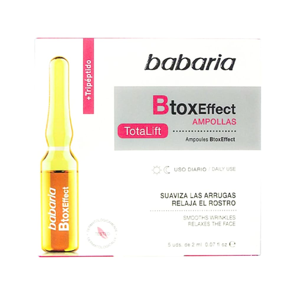 Ampolla Facial Rejuveneci Efecto Botox Babaria