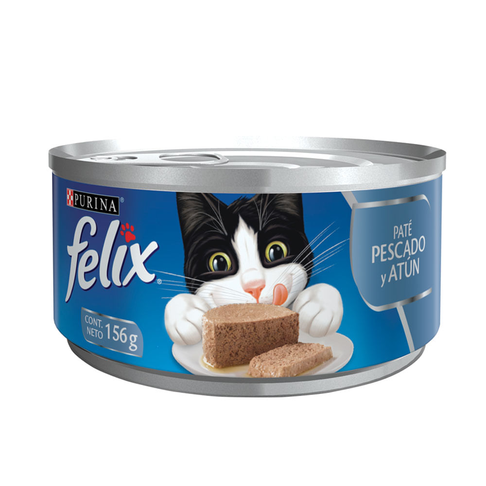 Alimento Gato Paté Pescado Atún Felix