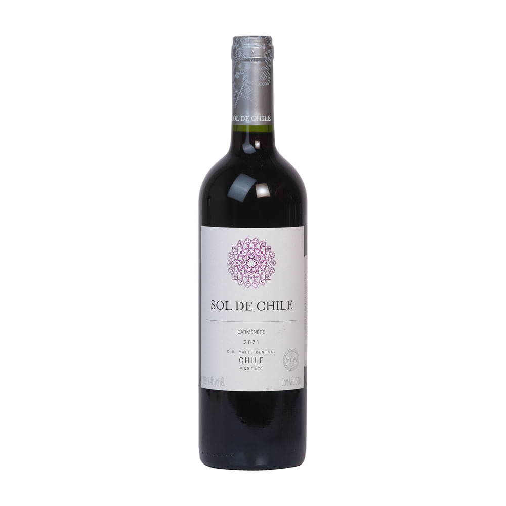 Vino Carmenere Sol De Chile