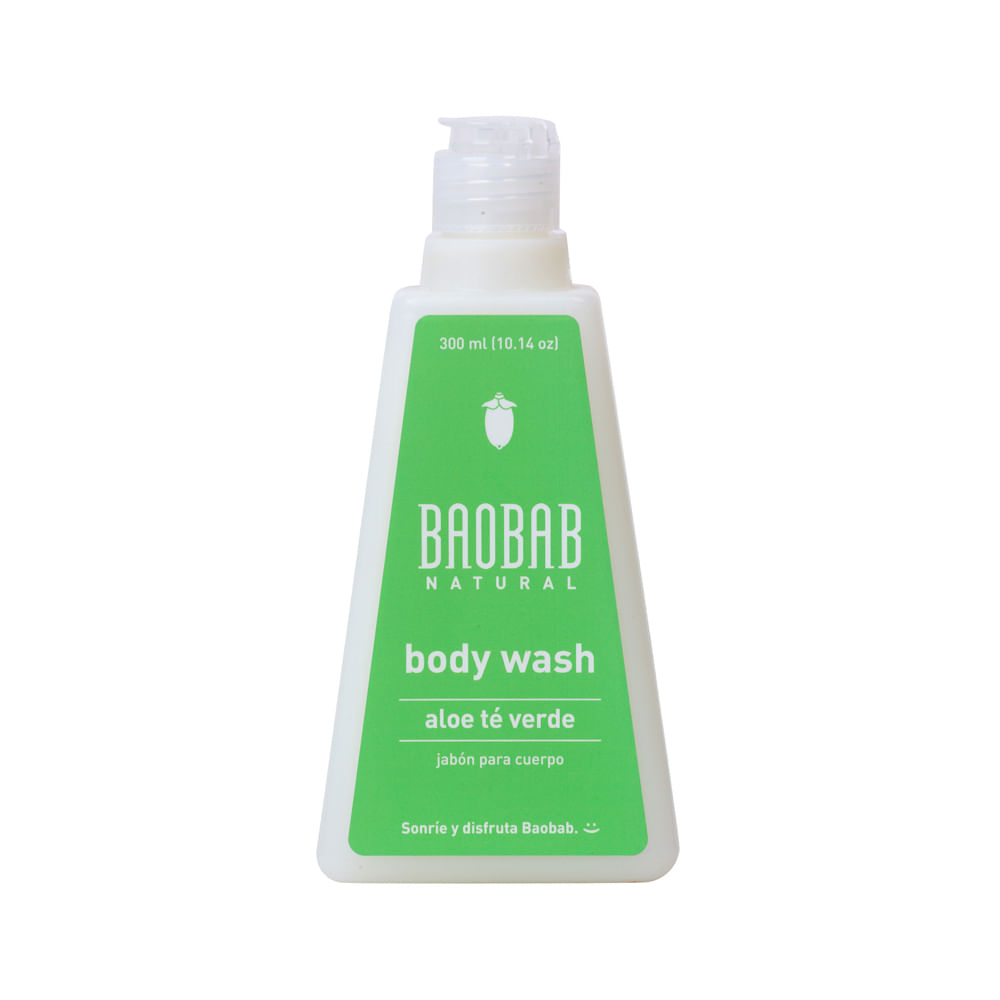 Gel Ducha Aloe Té Verde Baobab
