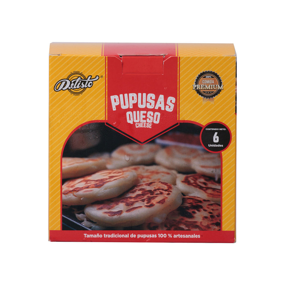 Pupusas Con Queso Delisto