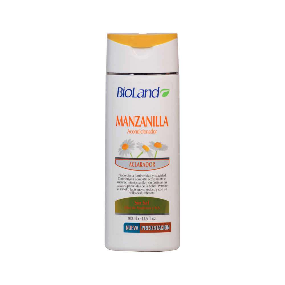 Acondicionador Manzanilla Aclarado Bioland