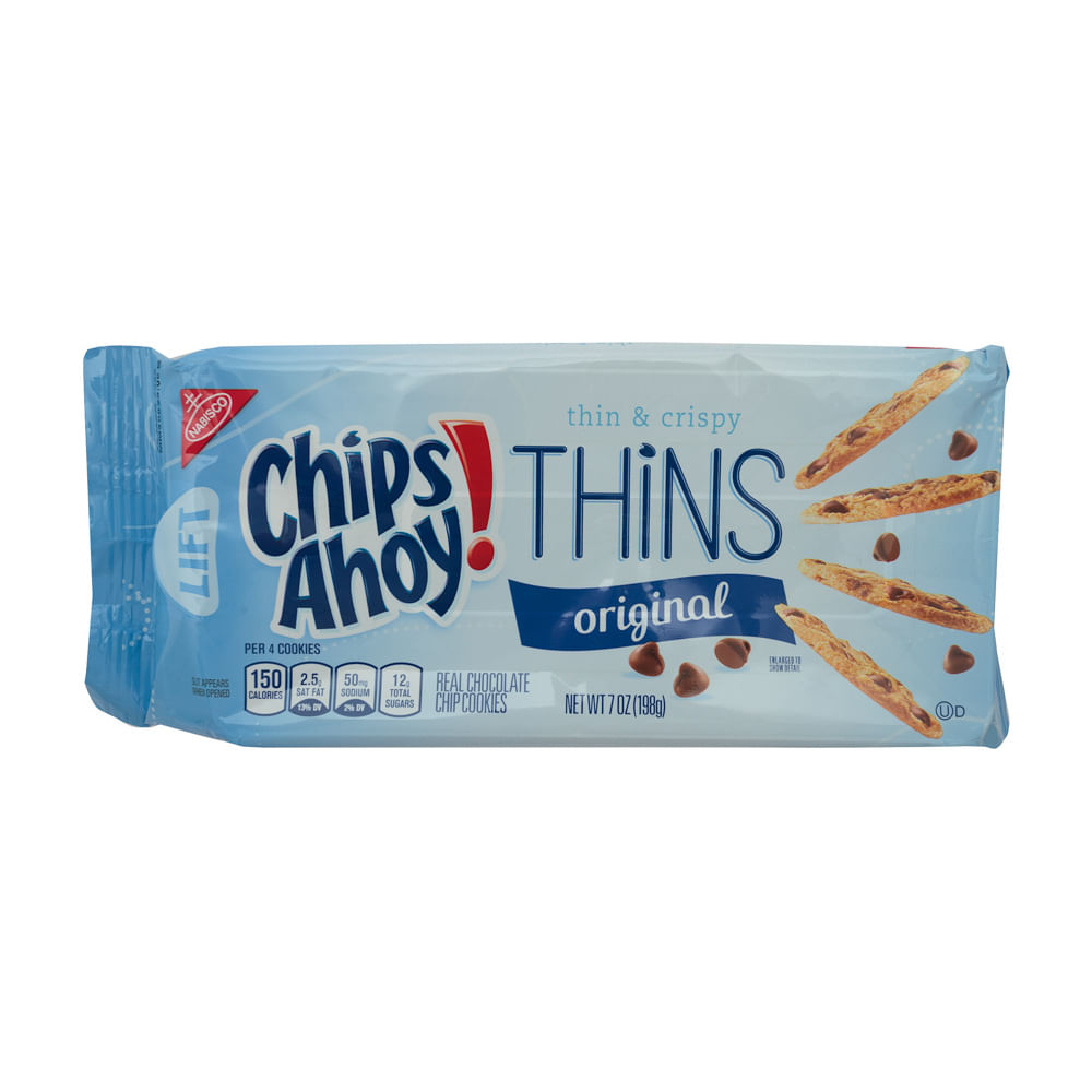 Galleta Thins Original Chips Ahoy