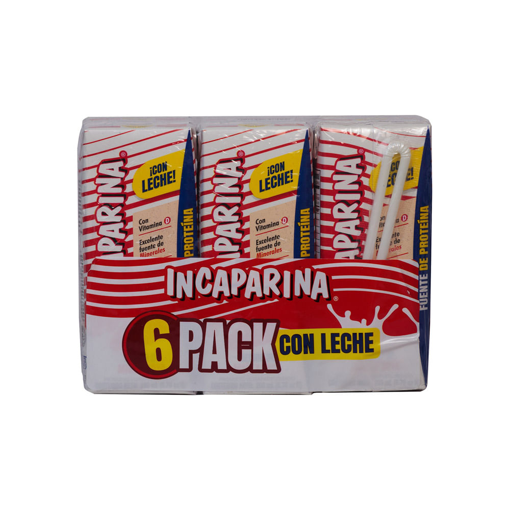 Atol Leche Incaparina Uht 6 Pack