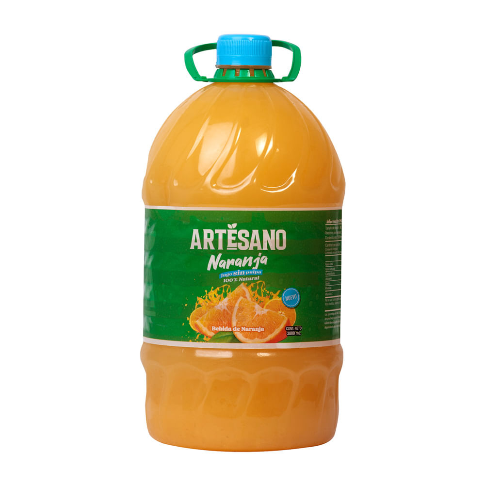 Artesano Naranja Sin Pulpa