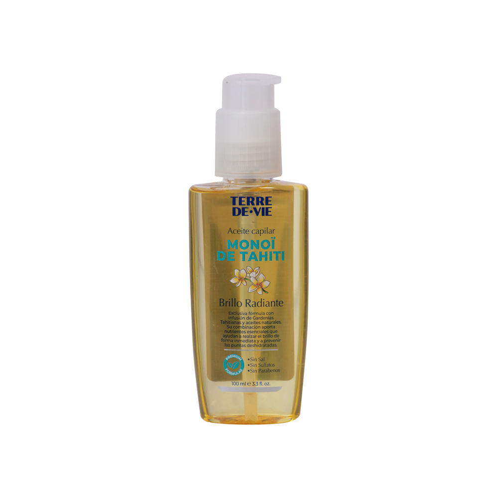 Aceite Capilar Monoi De Tahiti Terre De Vie