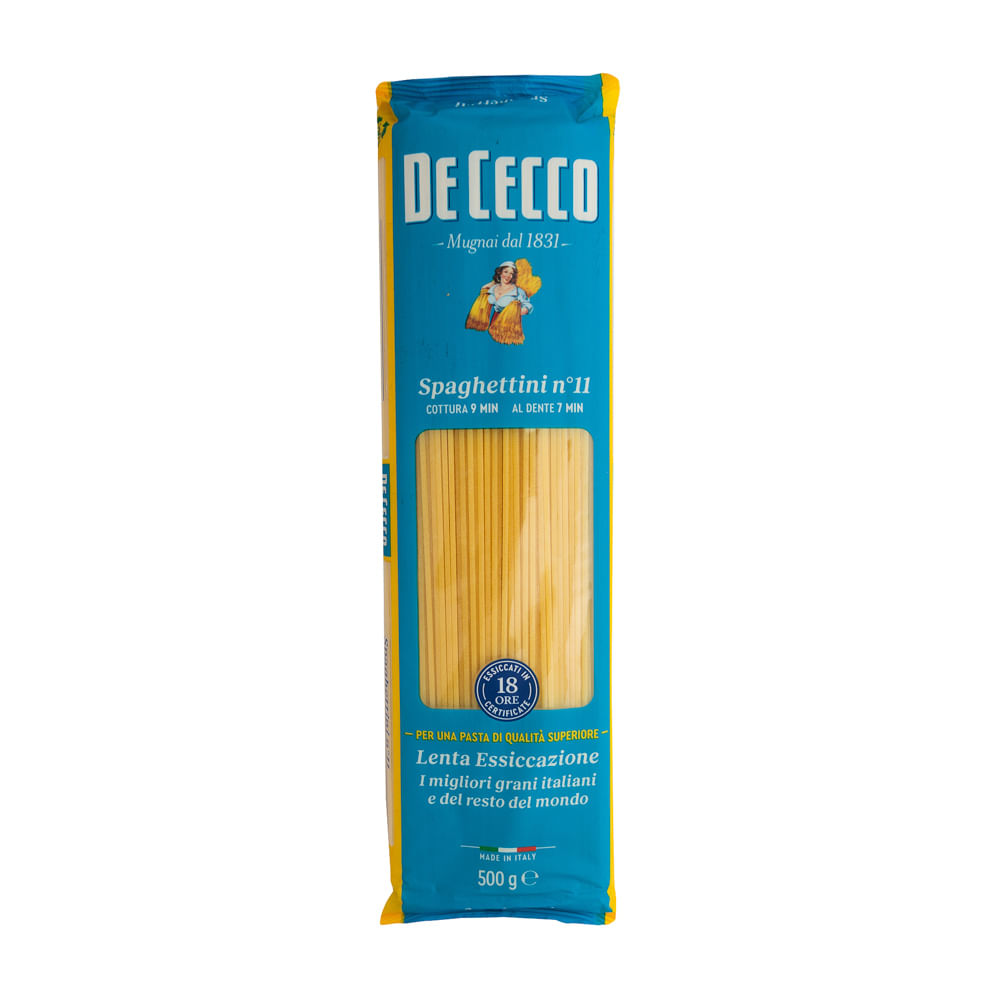 Pasta Espagueti No.11 De Cecco