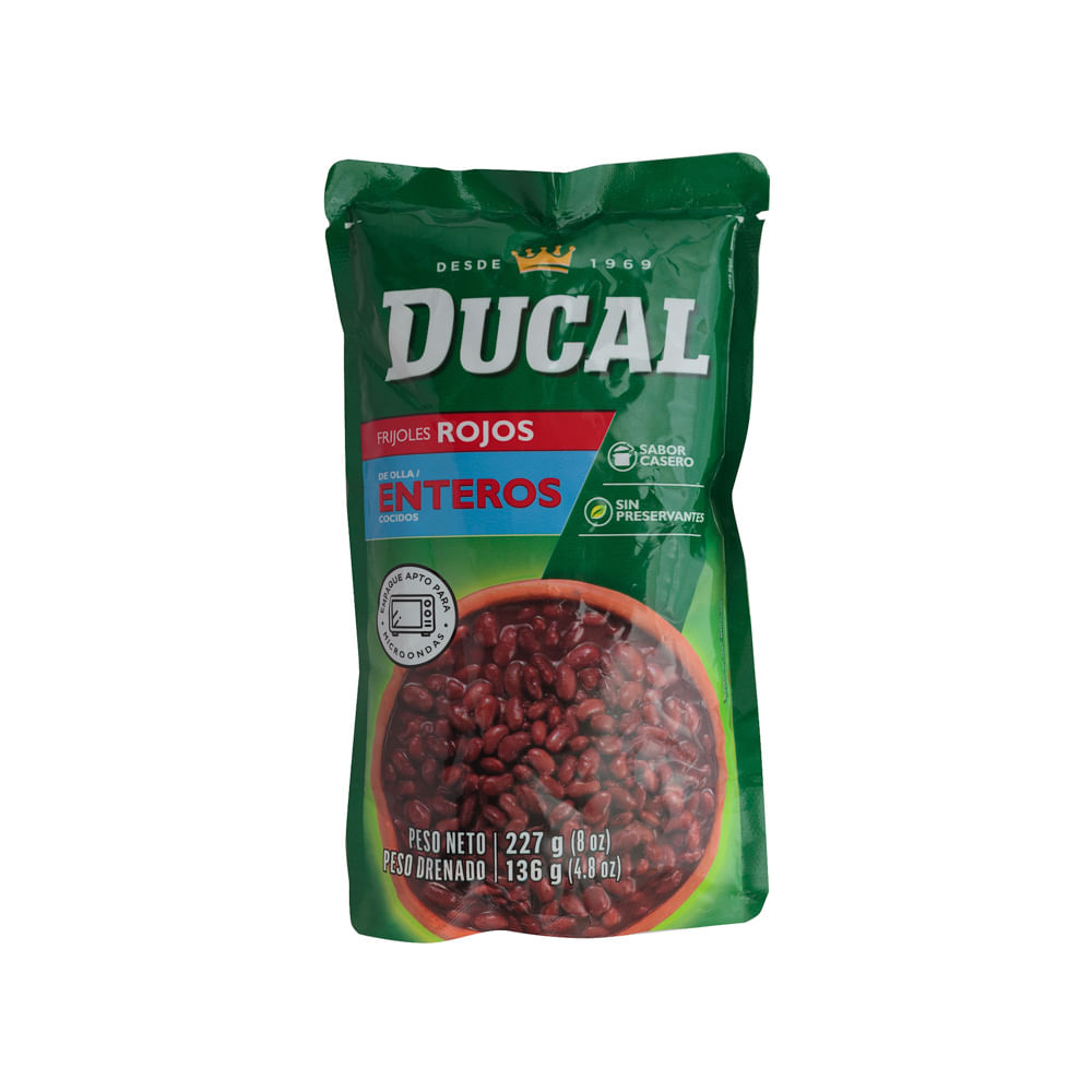 Frijoles Enteros Rojos De Olla Ducal