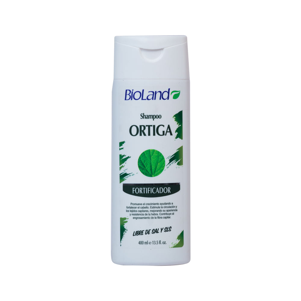 Shampoo Ortiga Fortificador Bioland