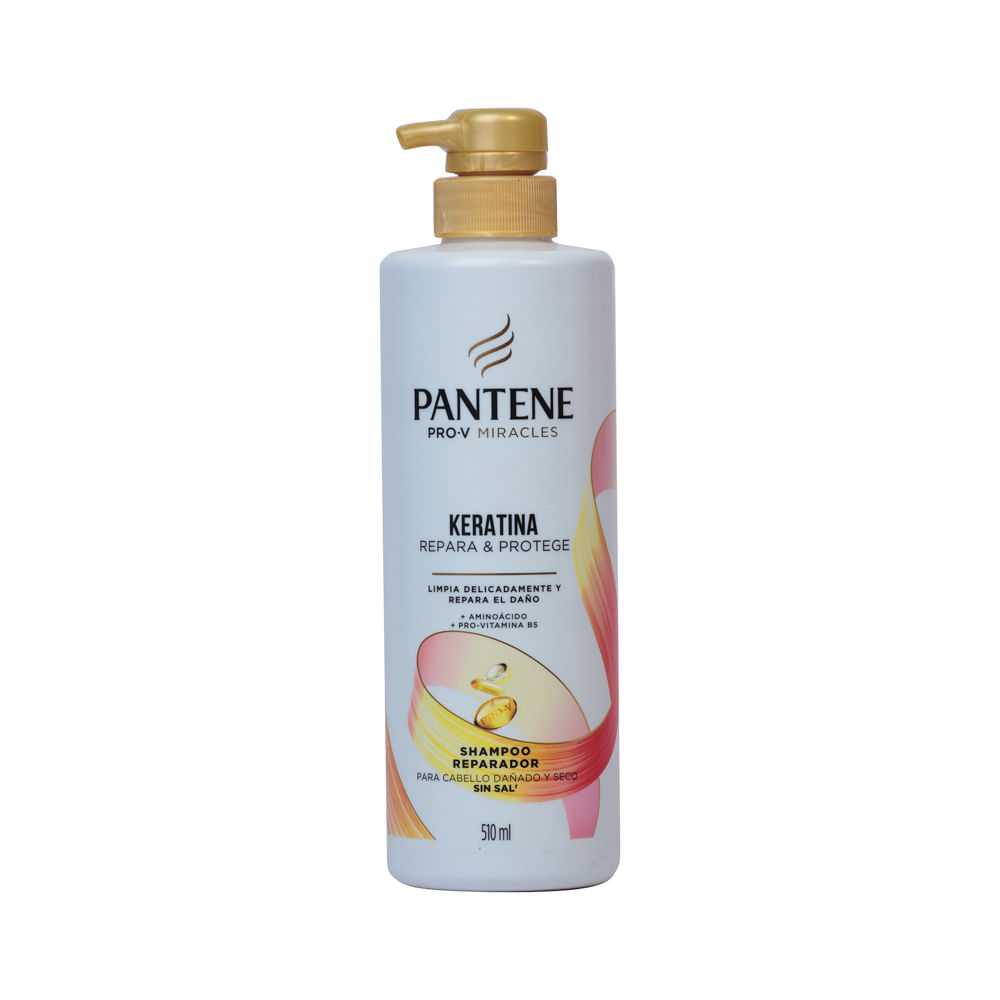 Shampoo Keratina Repara Y Protege Pantene