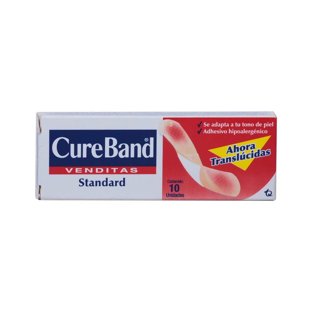 Curas Standard Translúcidas Cureband