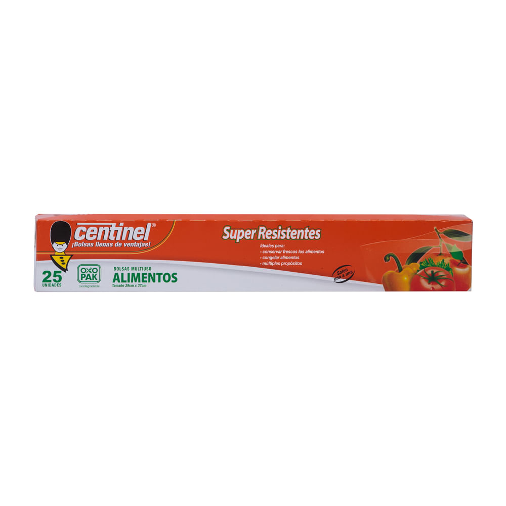Bolsas Alimento Oxodegradable Centinel