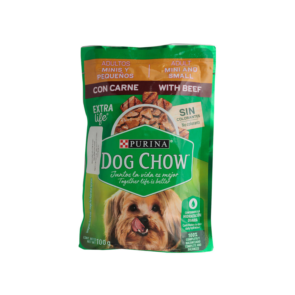 Alimento Perro Pequeño Extra Life Carne Dog Chow