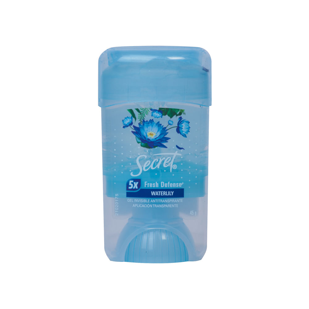 Desodorante Dama Waterlily Secret Gel
