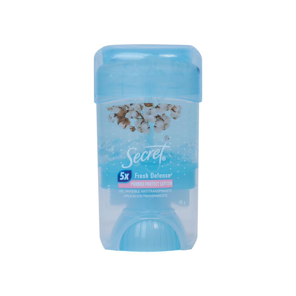 Desodorante Dama Powder Protect Cotton Secret Gel