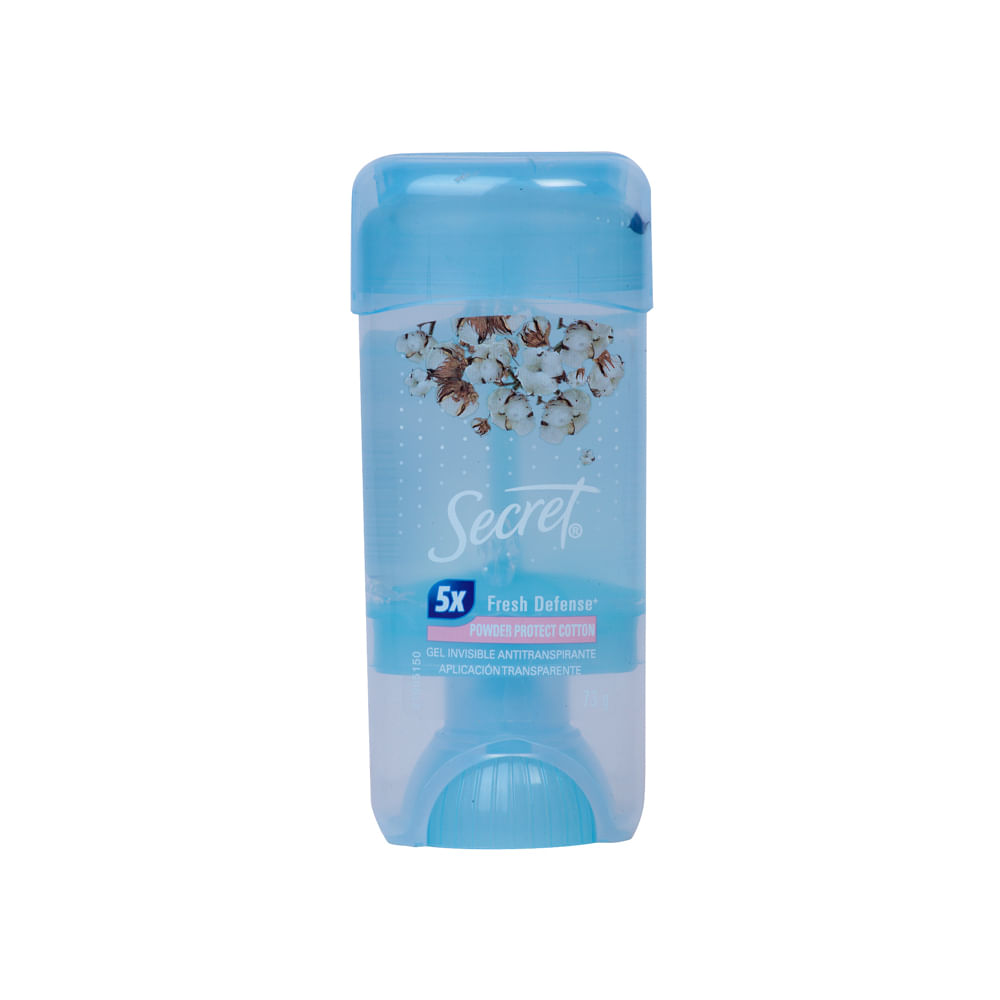 Desodorante Dama Powder Protect Cotton Secret Gel